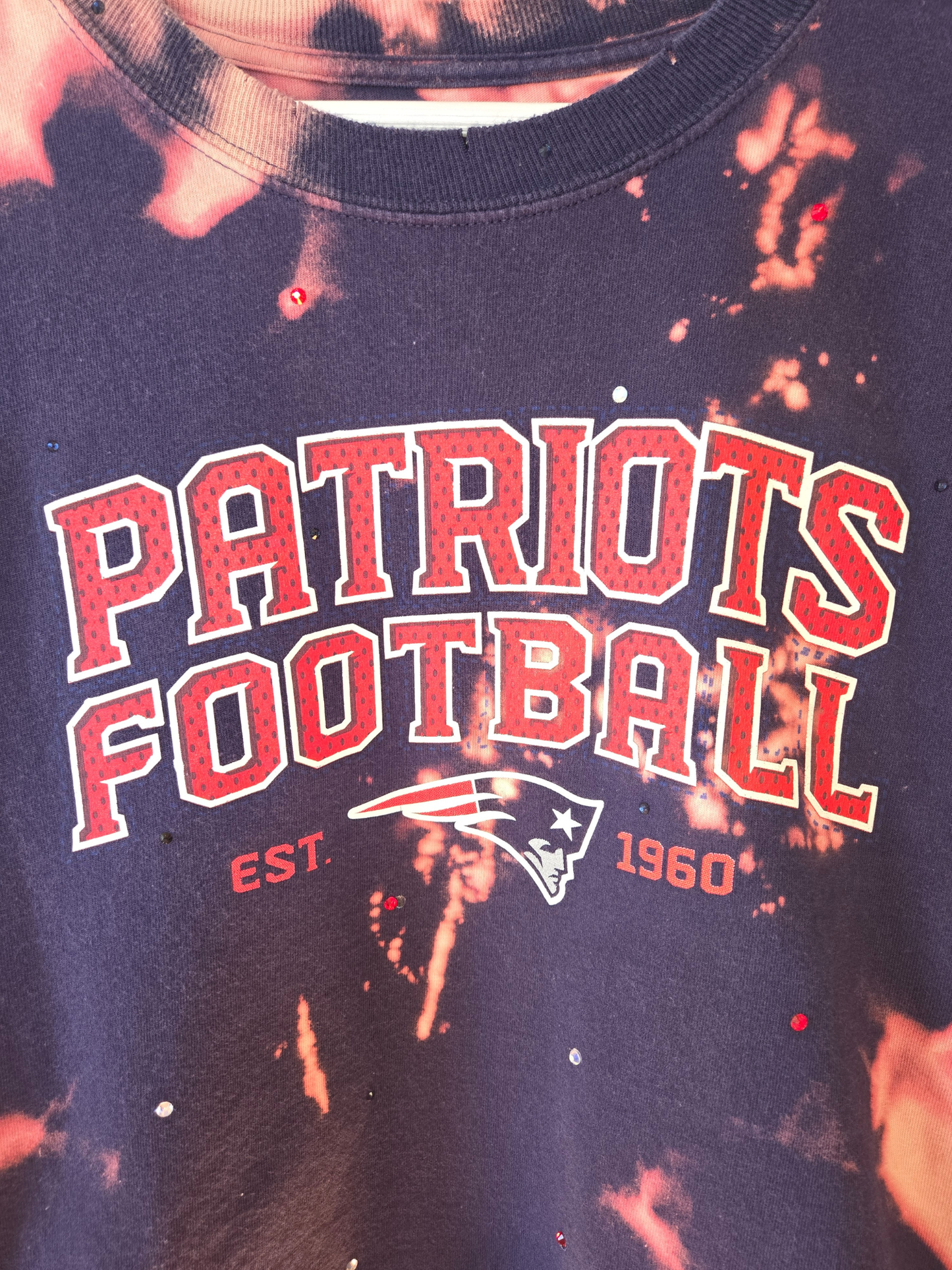 New England Patriots Crop Top