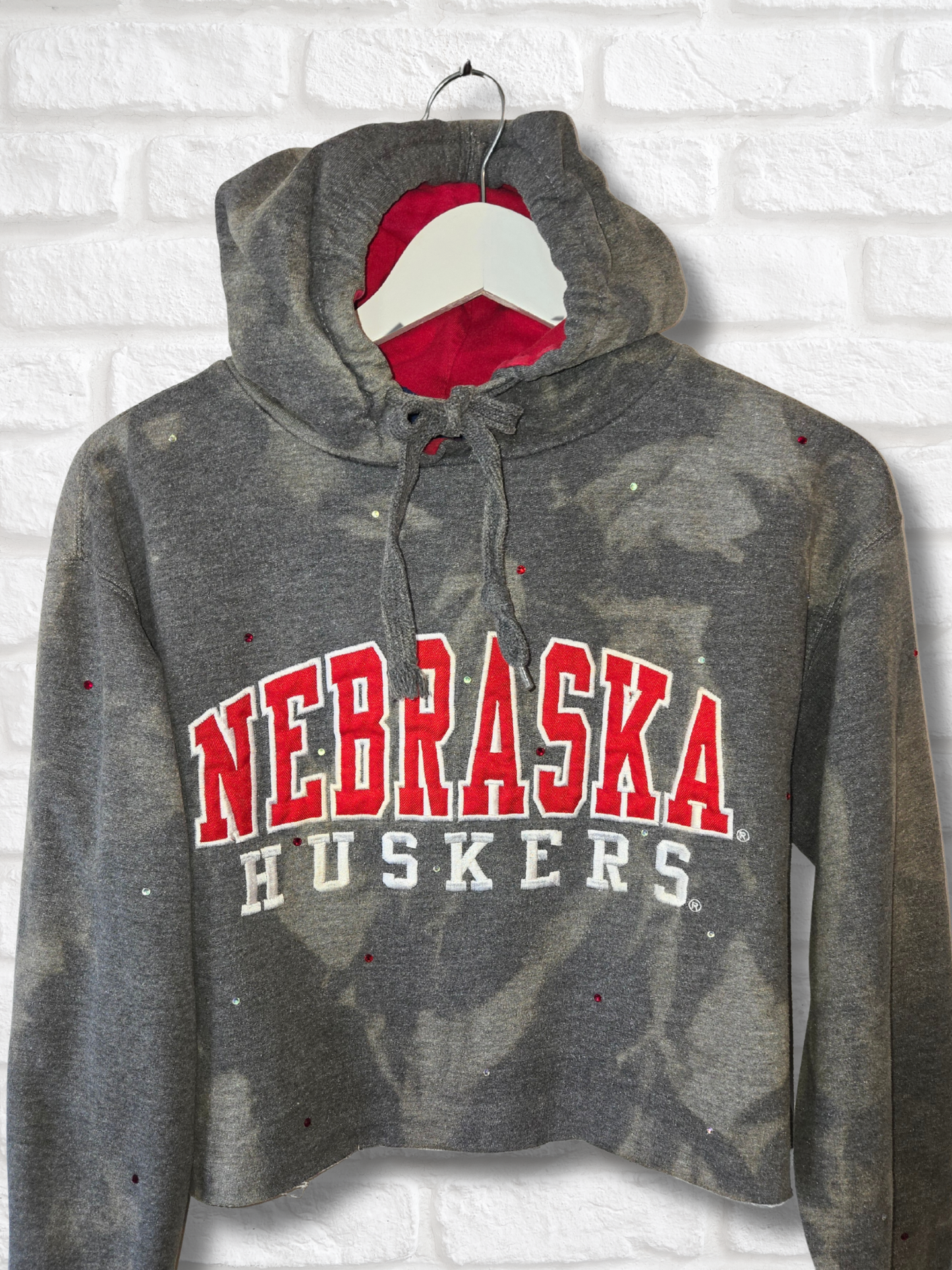 Nebraska Cornhuskers Crop Hoodie