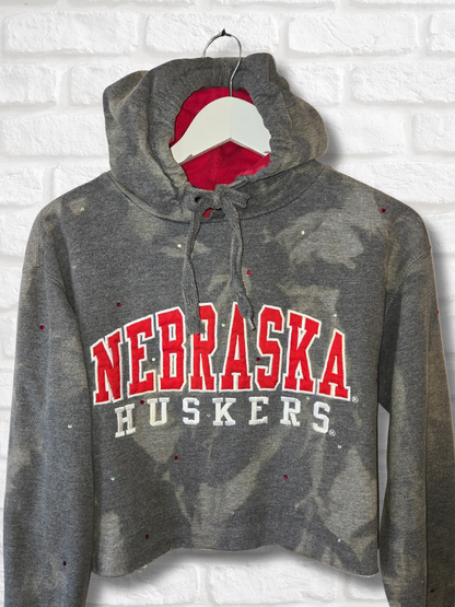 Nebraska Cornhuskers Crop Hoodie