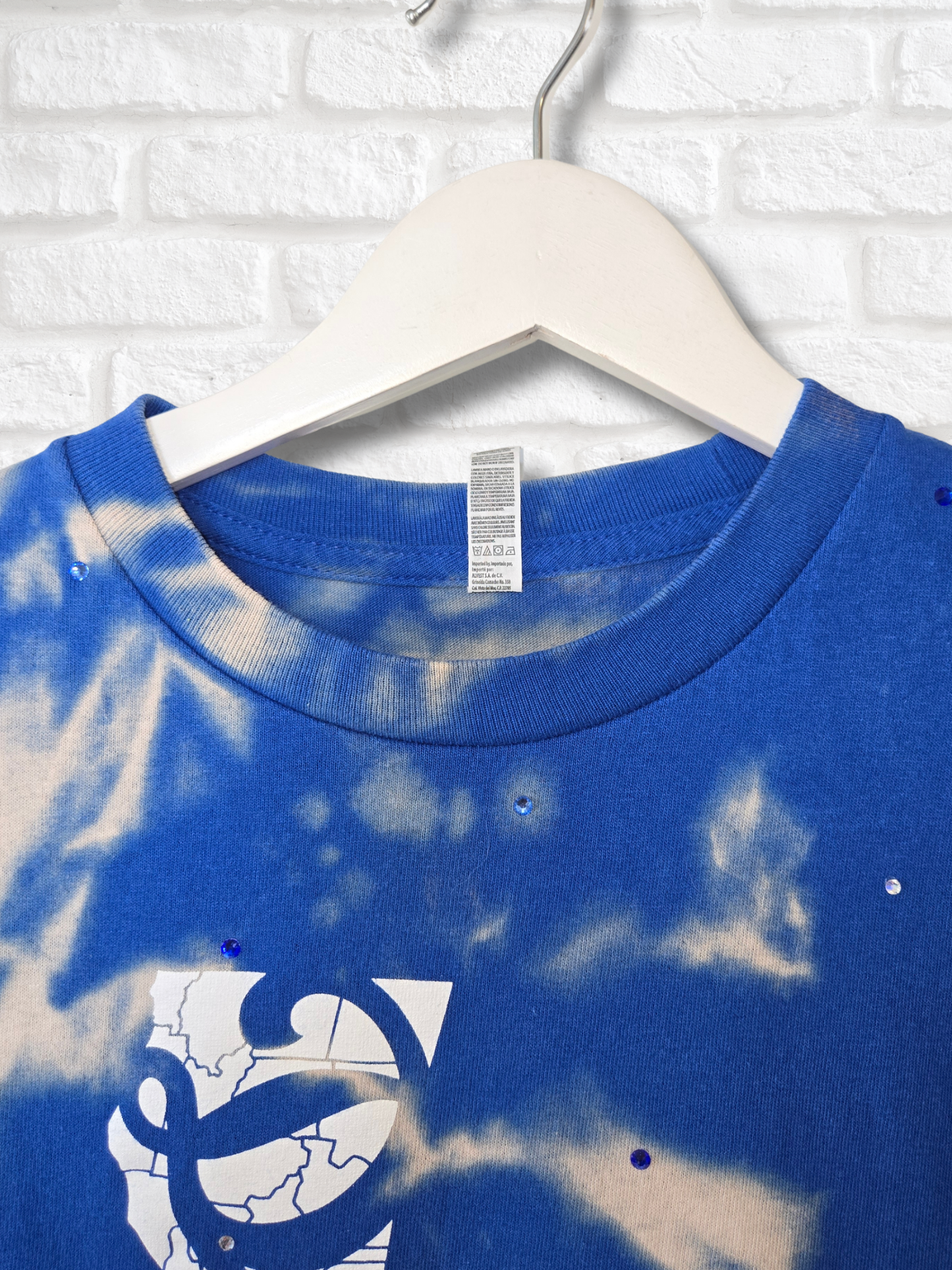 Los Angeles Dodgers Crop Top- Medium