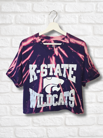 Kansas State Wildcats Crop Top- Large