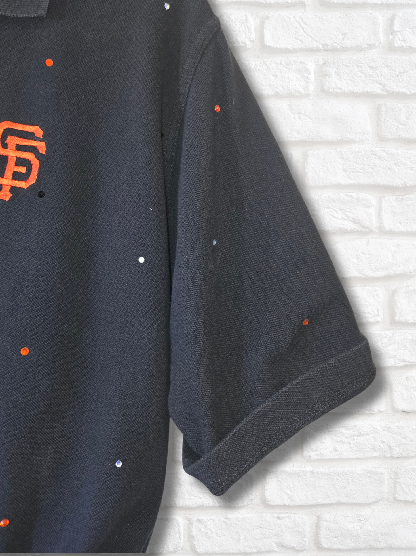 San Francisco Giants Crop Polo- Large