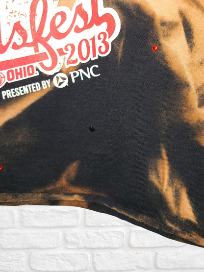 Cincinnati Reds Crop Top- Large