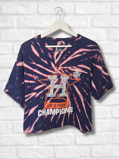 Houston Astros Crop Top- XL