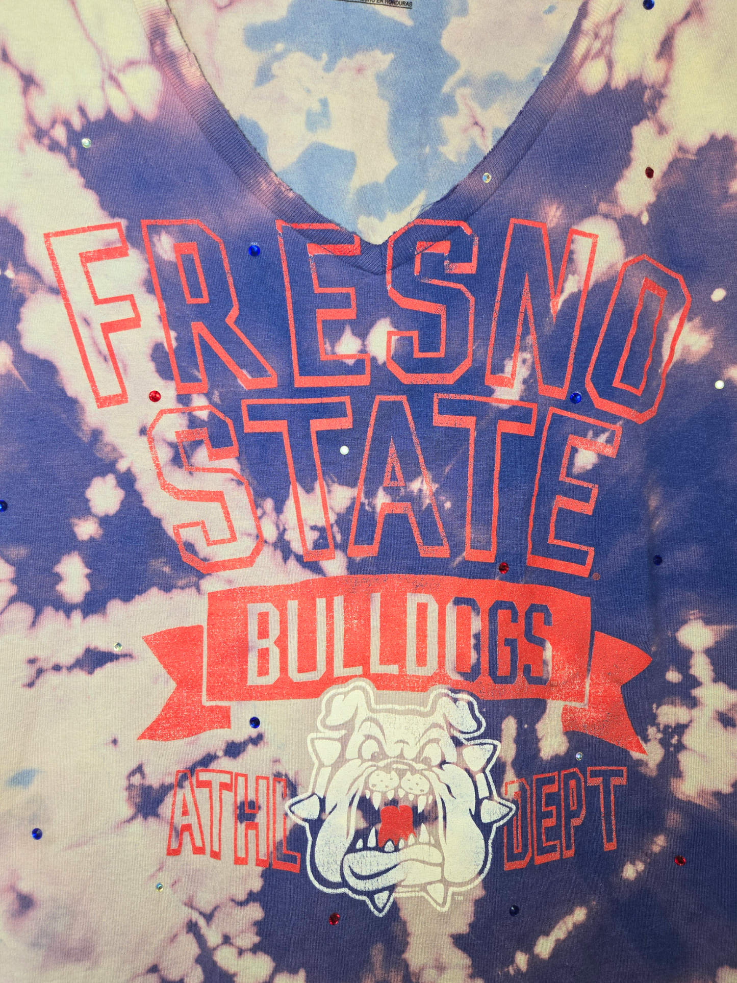Fresno State Bulldogs Fitted Tee- Medium