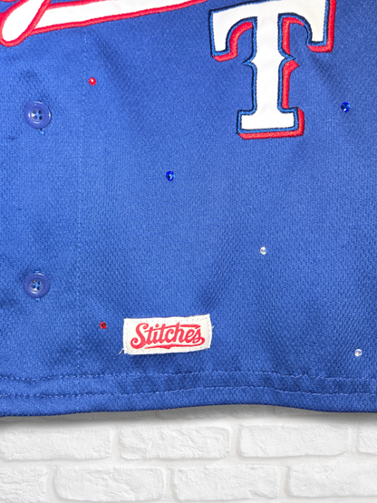 Texas Rangers Crop Jersey - Small