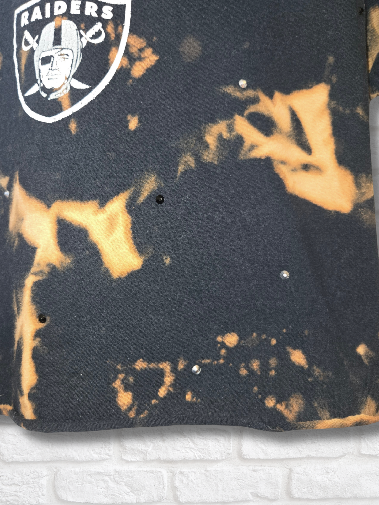Las Vegas Raiders Crop Top- Small