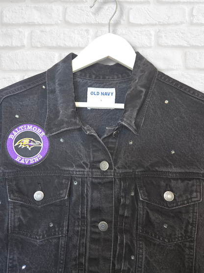 Baltimore Ravens Denim Jacket- Large