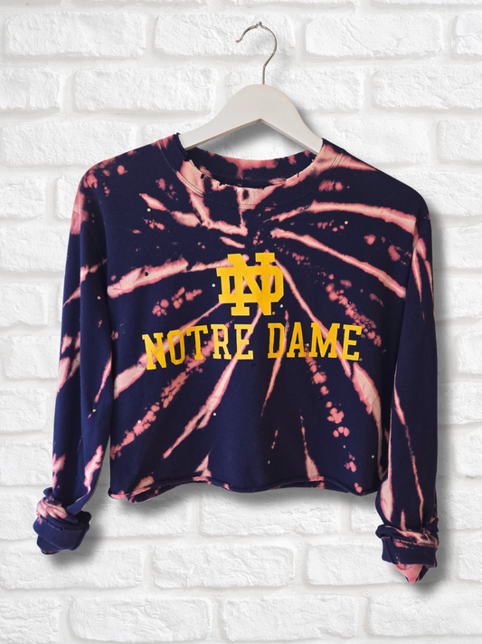 Notre Dame Fighting Irish Crop Top