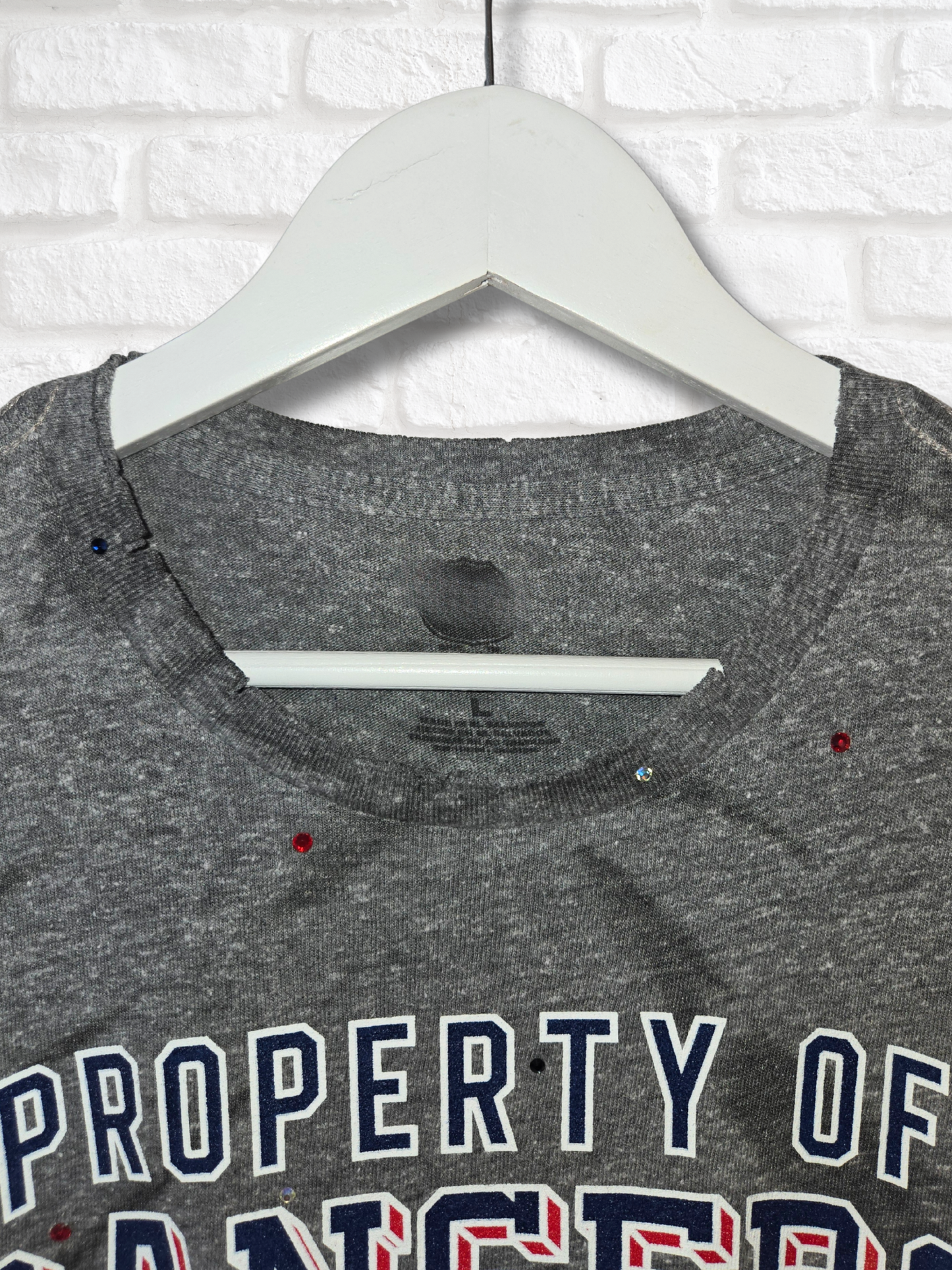 New York Rangers Crop Top