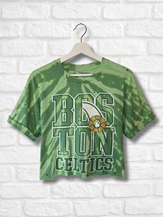 Boston Celtics Crop Top- Medium