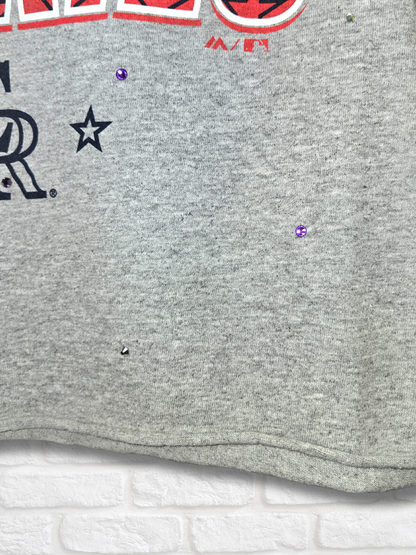 Colorado Rockies Stars & Stripes Crop Top- Large