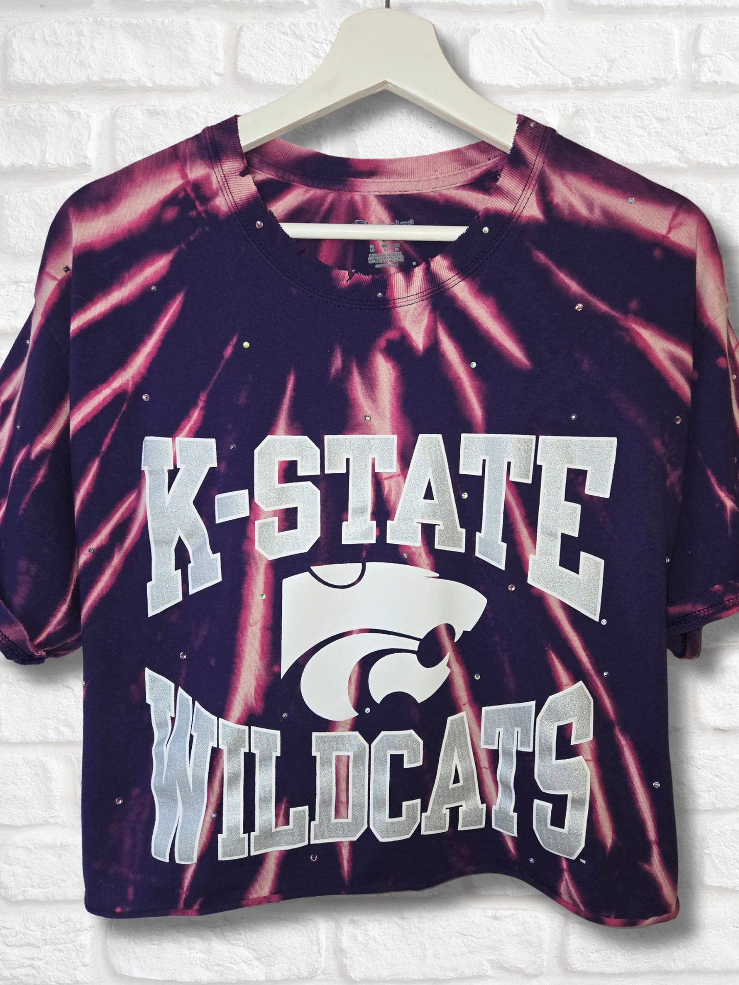Kansas State Wildcats Crop Top- Large