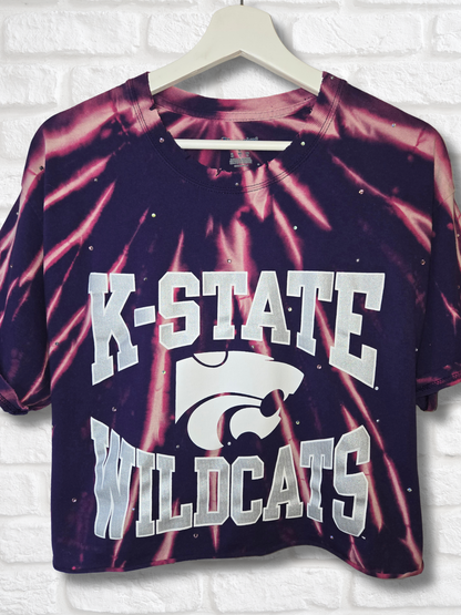 Kansas State Wildcats Crop Top- Large