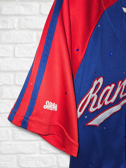 Texas Rangers Crop Jersey - Small