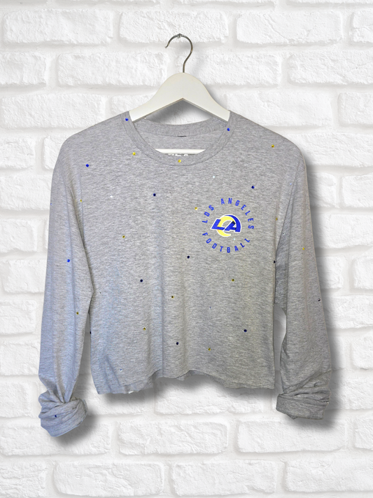 Los Angeles Rams Crop Top- Medium