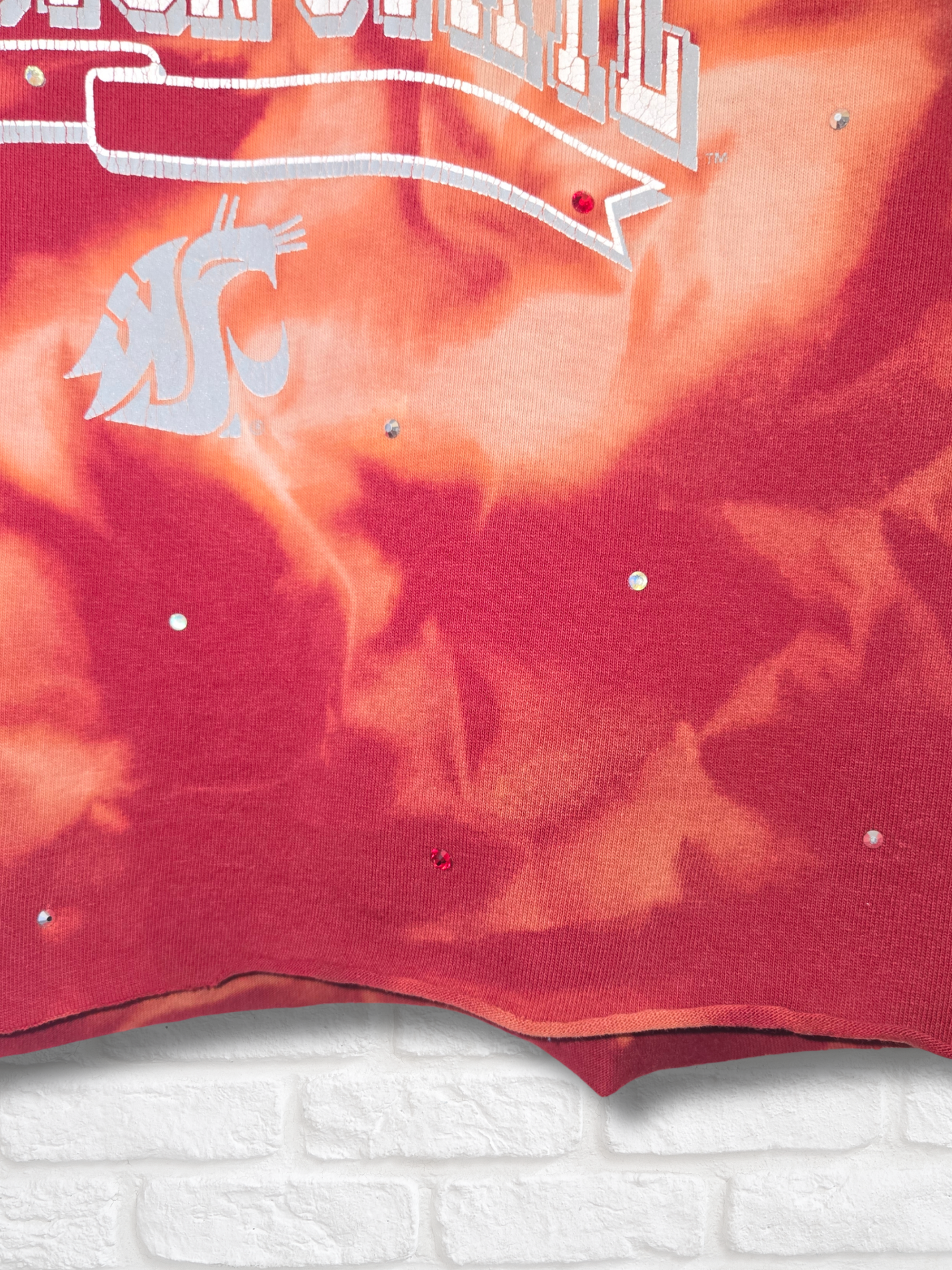 Washington State Cougars Crop Top- Large