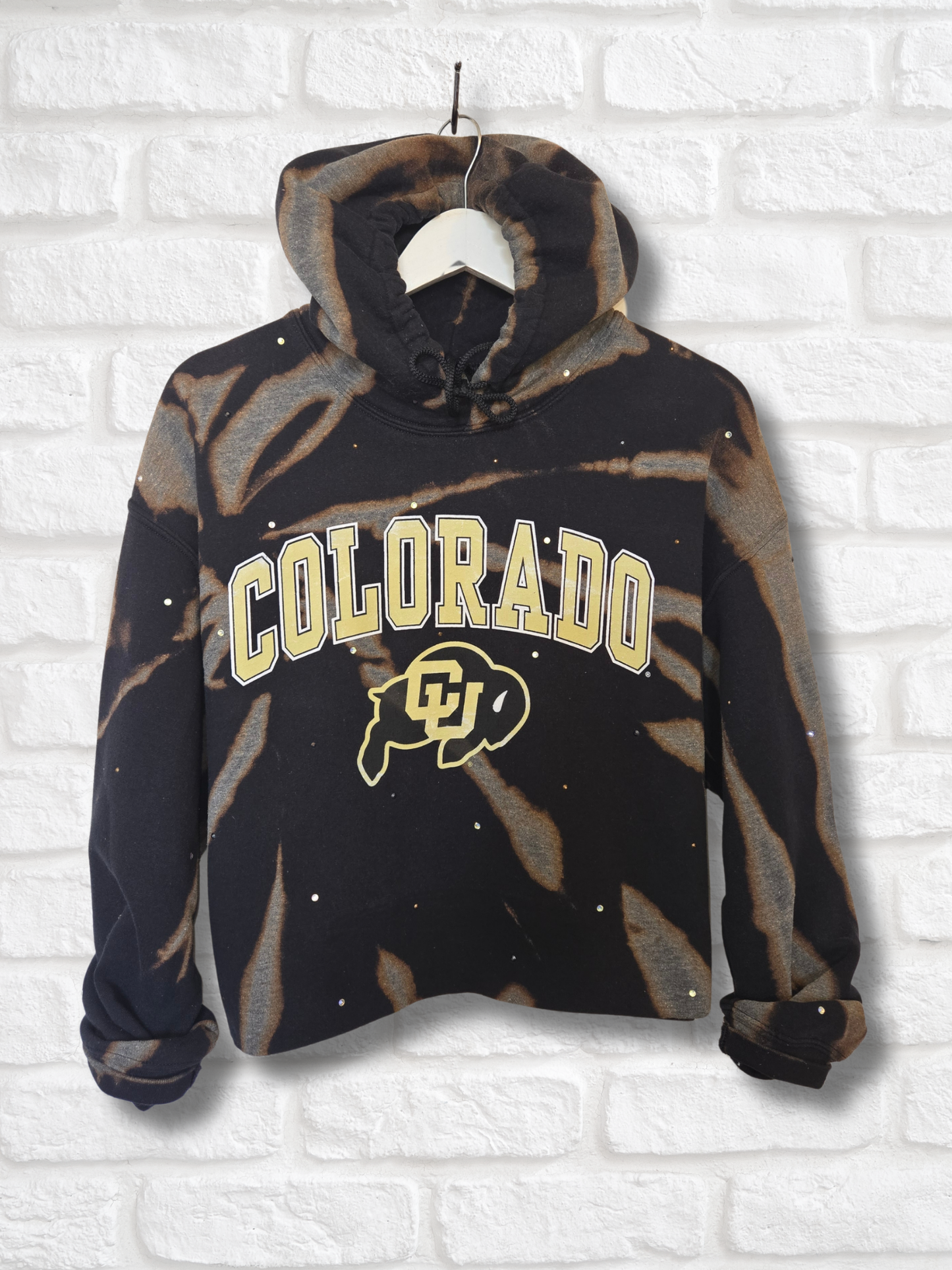 Colorado Buffaloes Crop Hoodie- XL