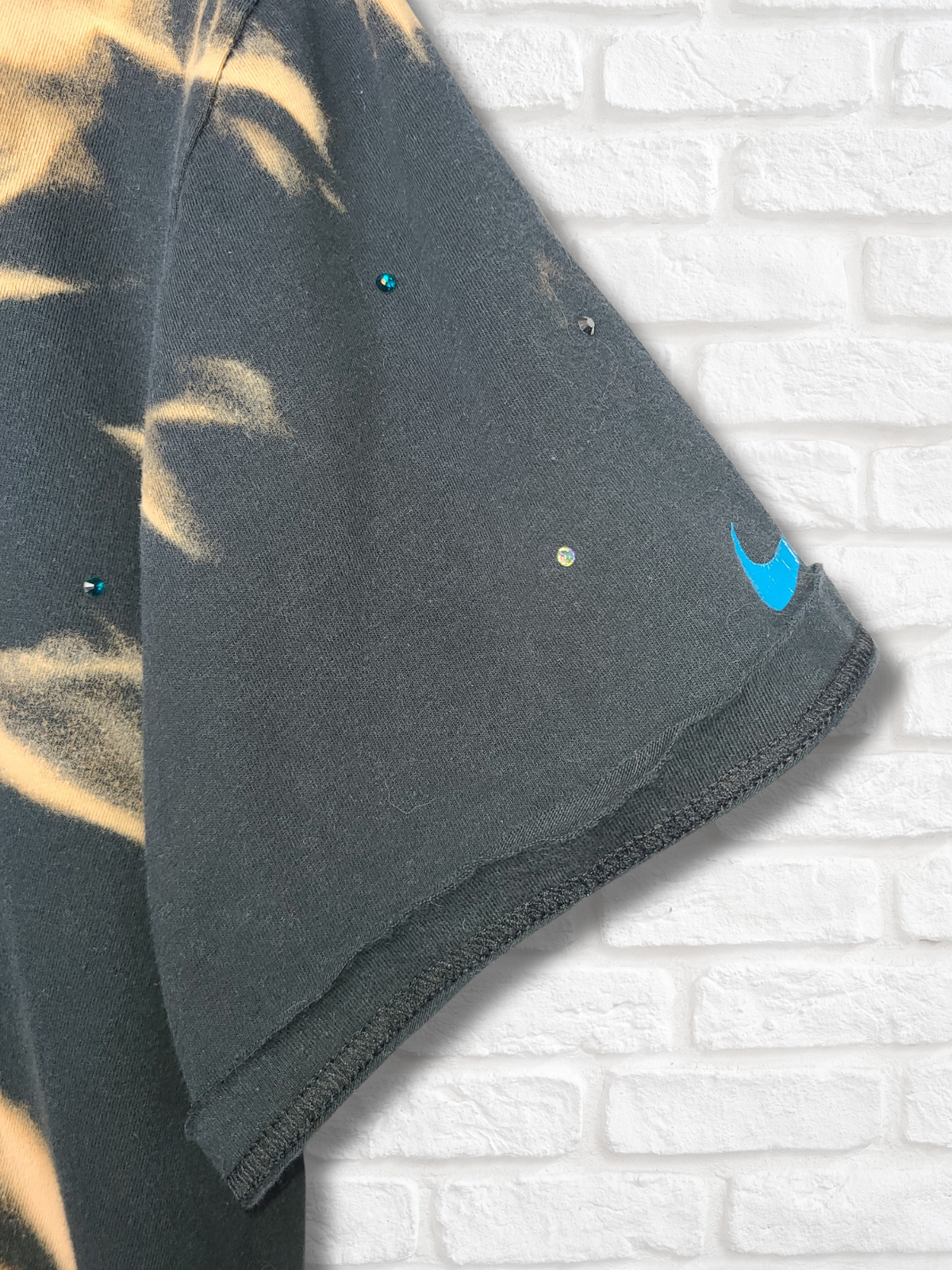Carolina Panthers Crop Top- Large