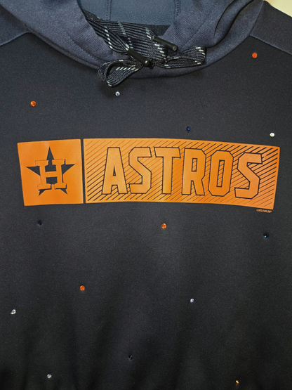 Houston Astros Crop Hoodie- Medium