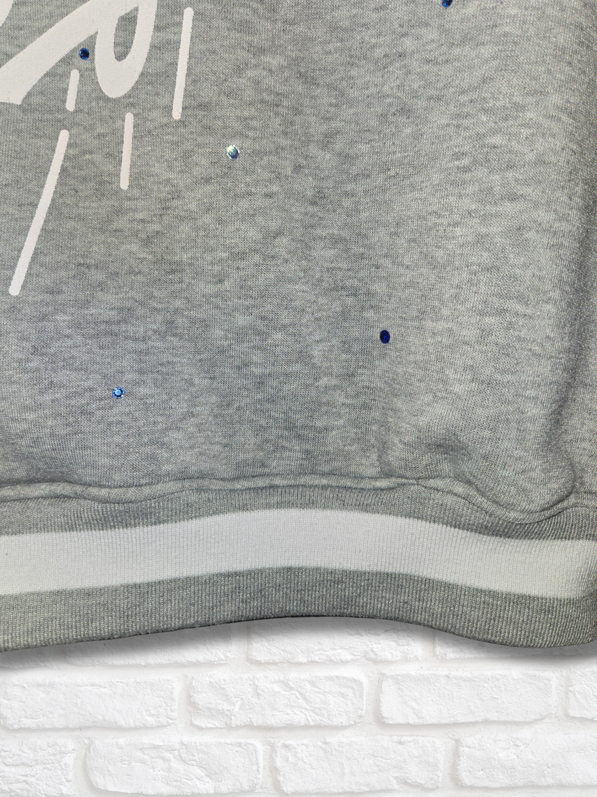 Los Angeles Dodgers Crop Hoodie