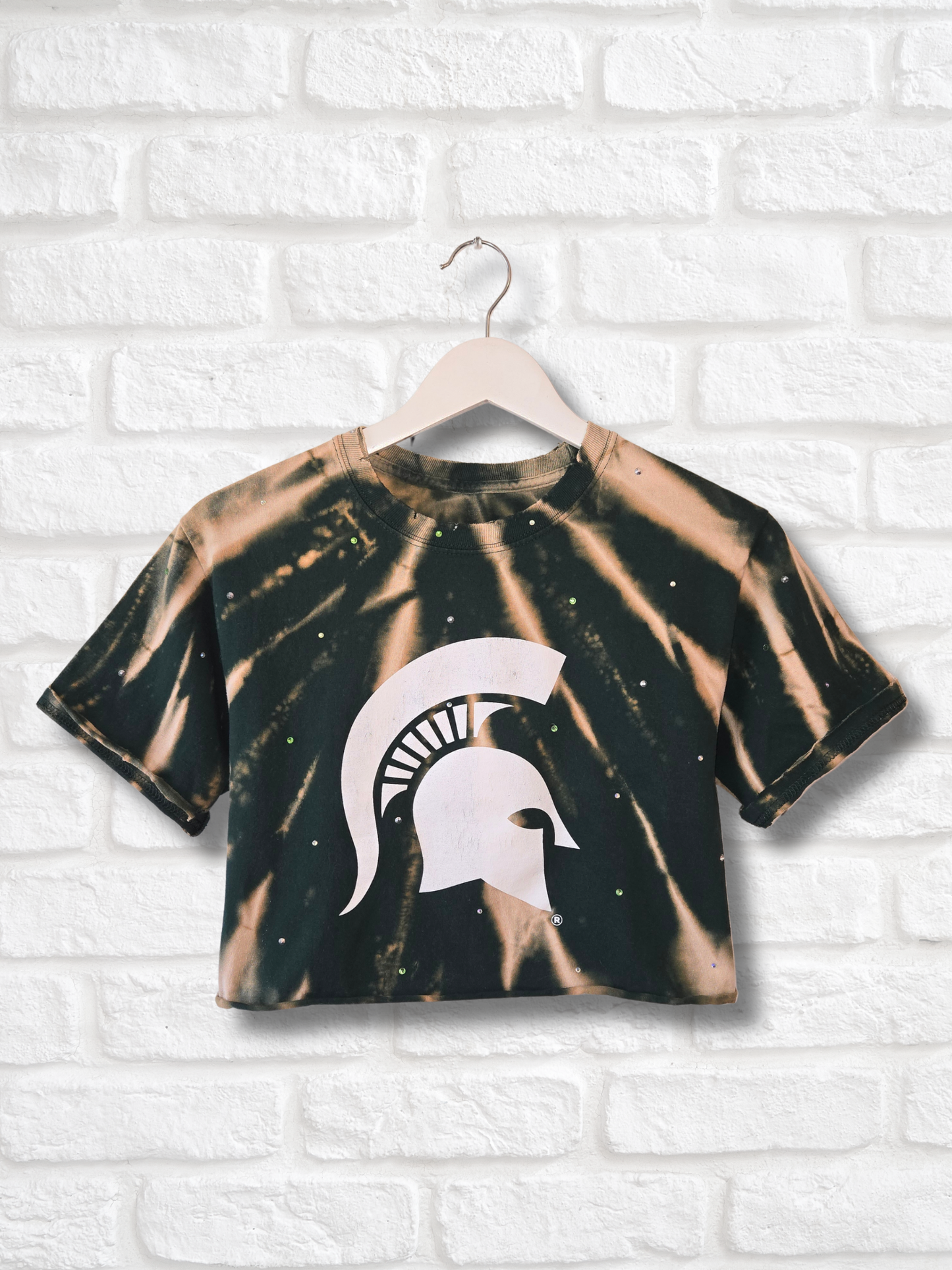 Michigan Spartans Crop Top