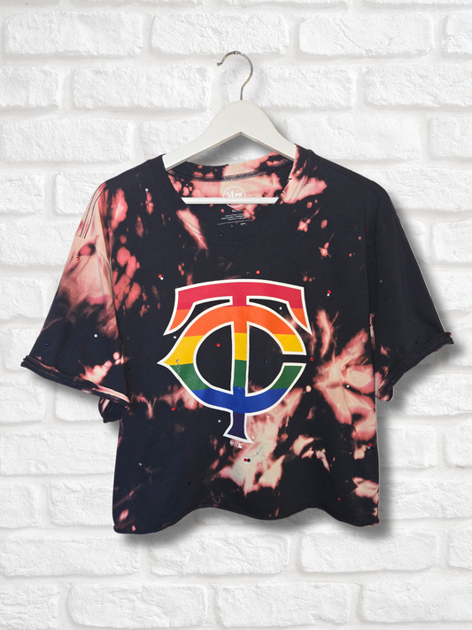 Minnesota Twins Pride Crop Top-XL