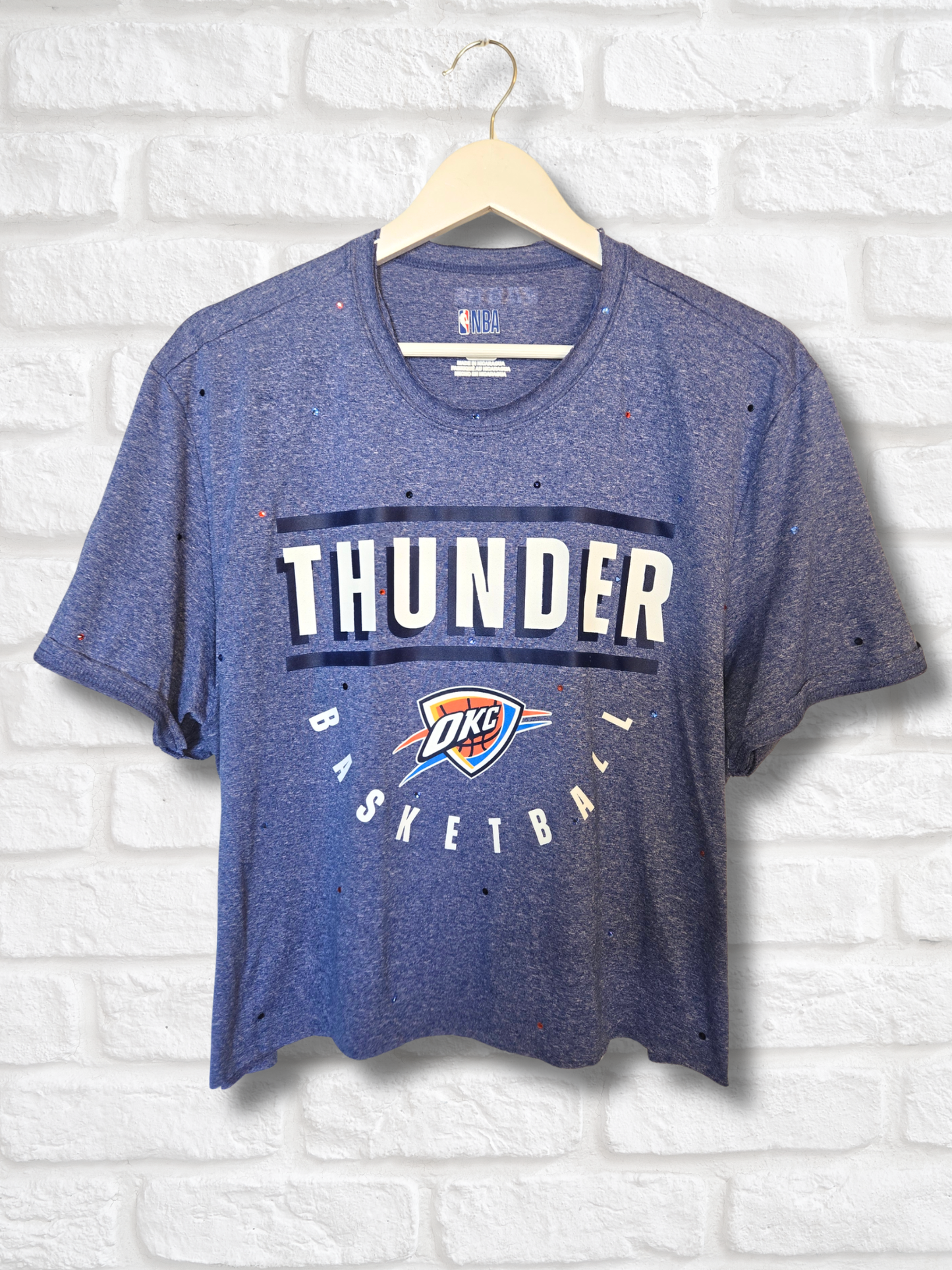 OKC Thunder Crop Top-XL
