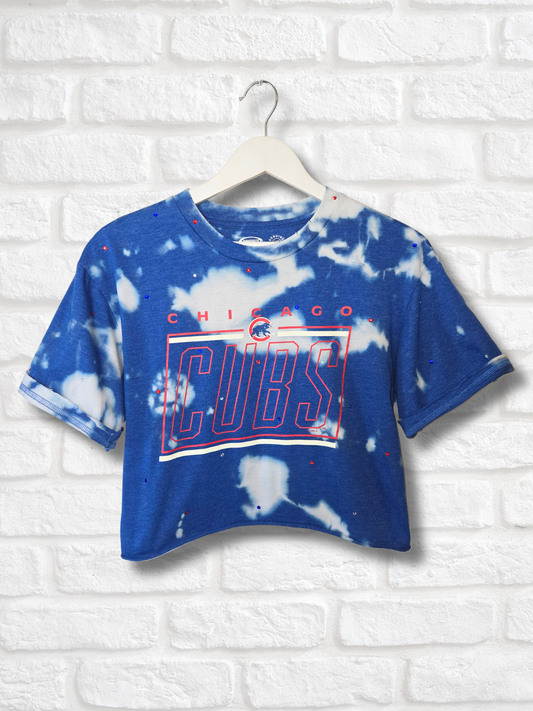Chicago Cubs Crop Top- Medium