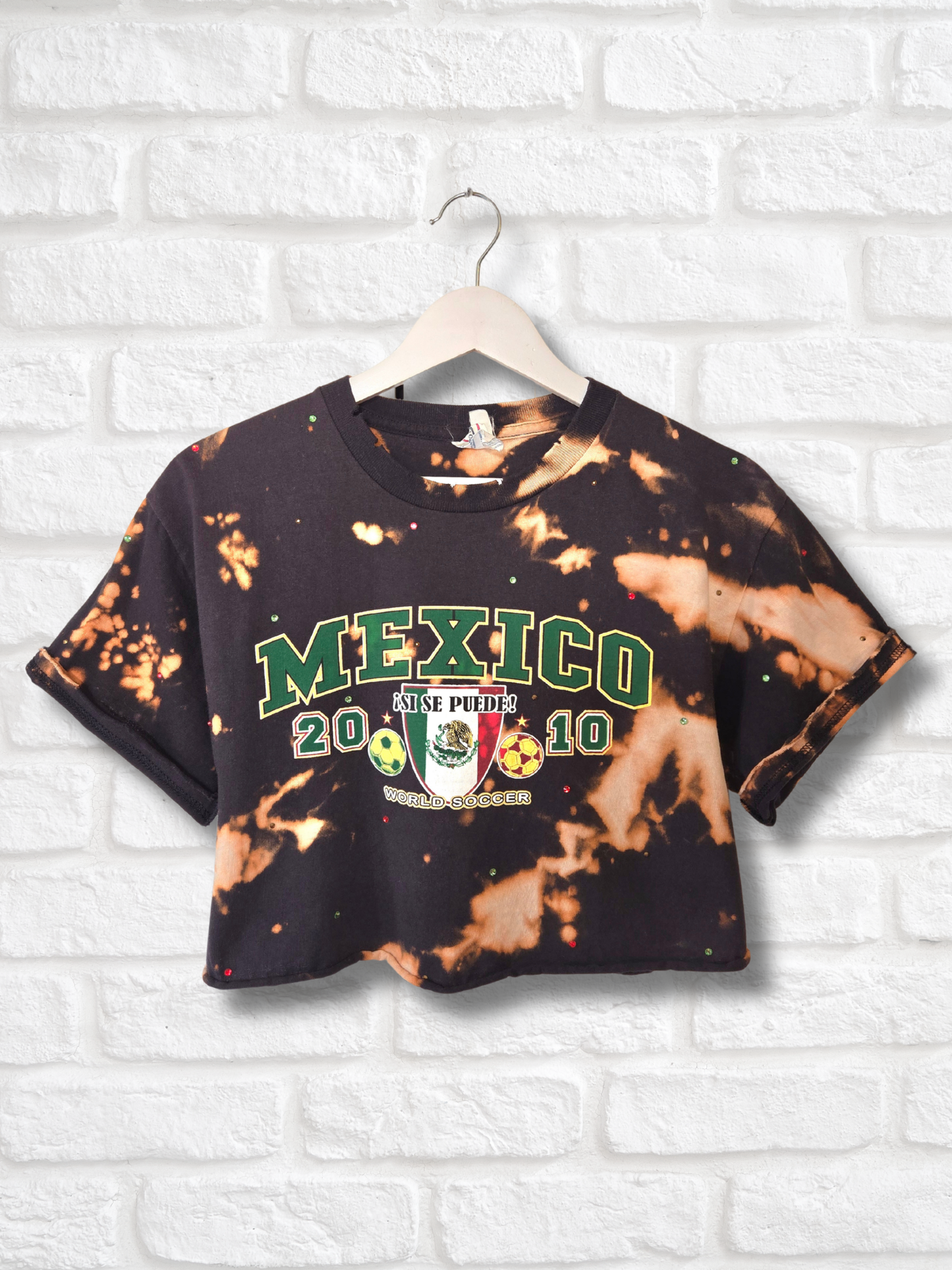 Team Mexico Crop Top- Medium