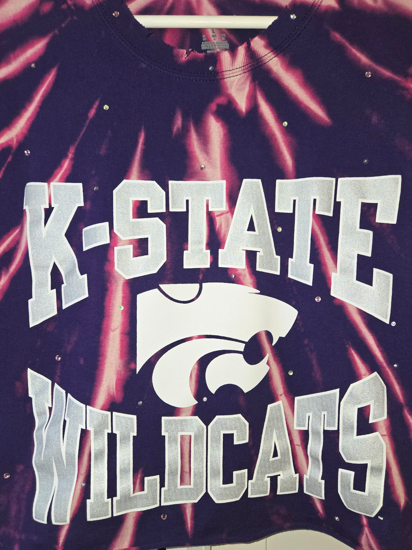 Kansas State Wildcats Crop Top- Large
