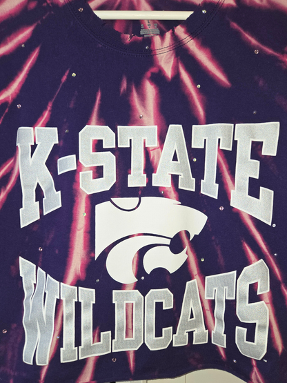 Kansas State Wildcats Crop Top- Large