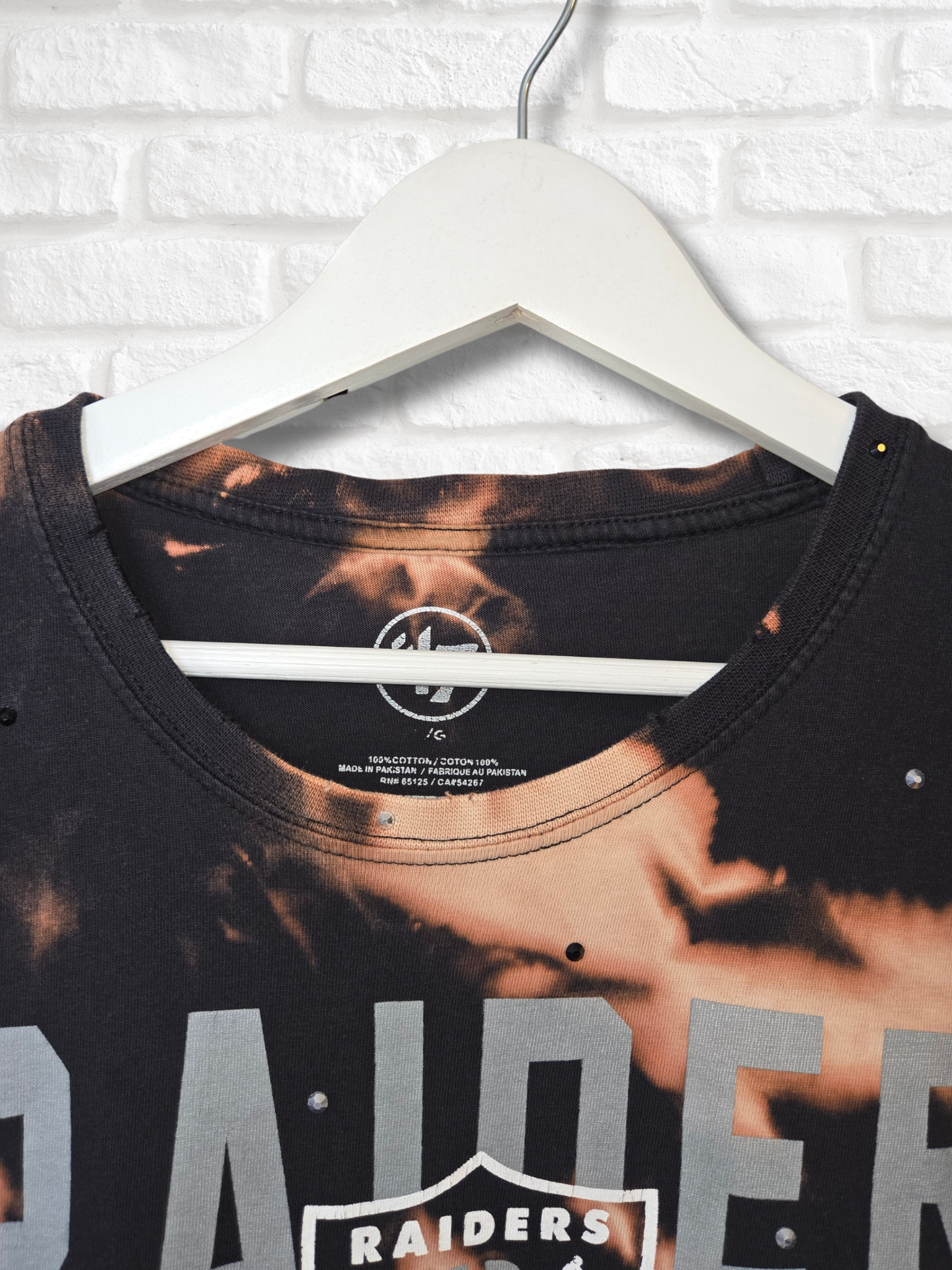 Las Vegas Raiders Crop Top- Large
