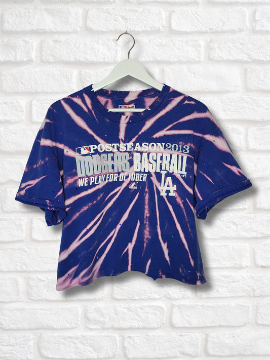Los Angeles Dodgers Crop Top- XL