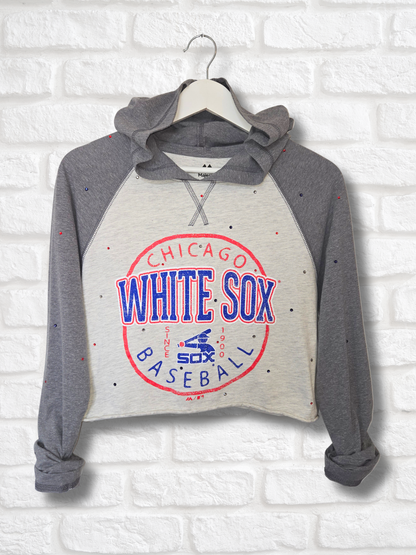 Chicago White Sox Crop Top- Medium