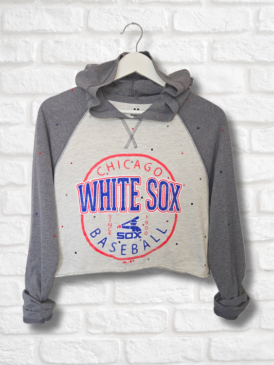 Chicago White Sox Crop Top- Medium