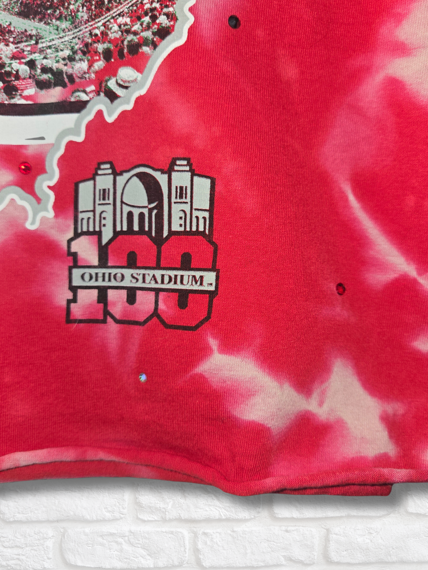 Ohio State Buckeyes Crop Top- Large