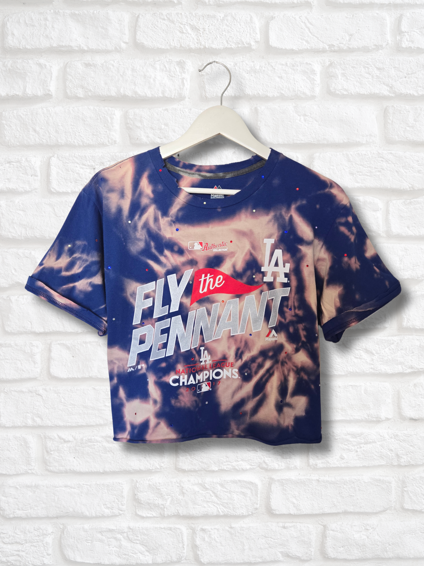 Los Angeles Dodgers Crop Top- Large