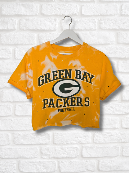 Green Bay Packers Crop Top- Medium