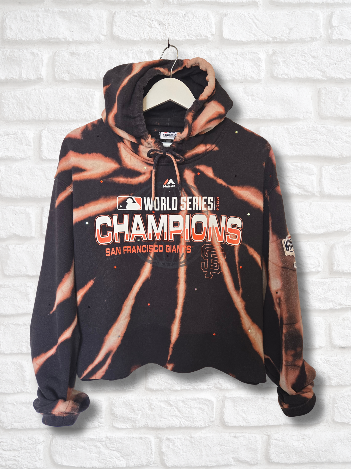 San Francisco Giants Crop Hoodie- XL