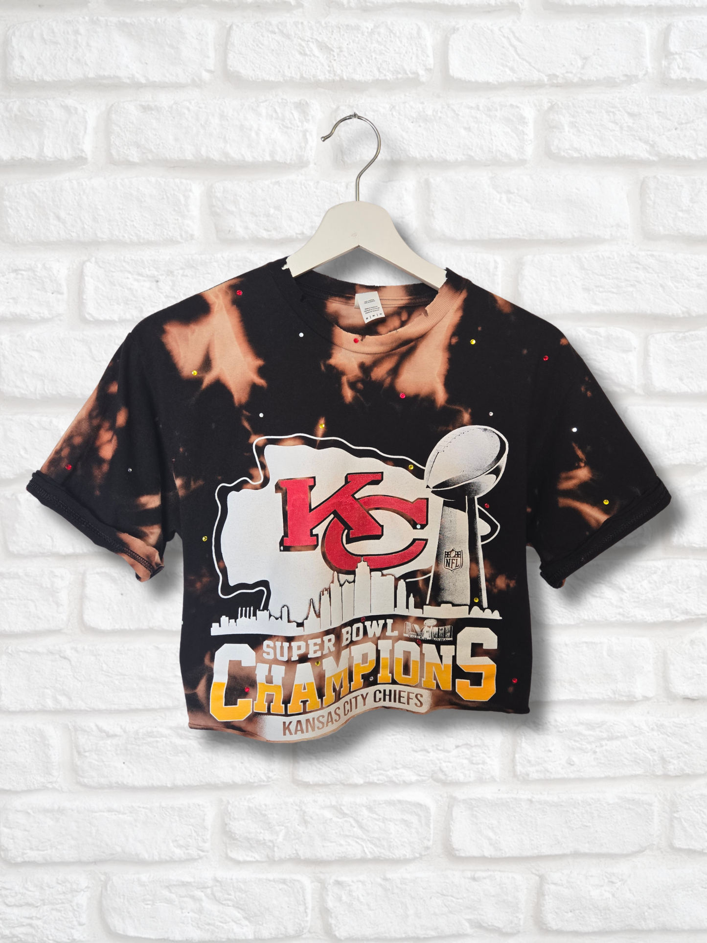 Kansas City Chiefs Crop Top- Medium