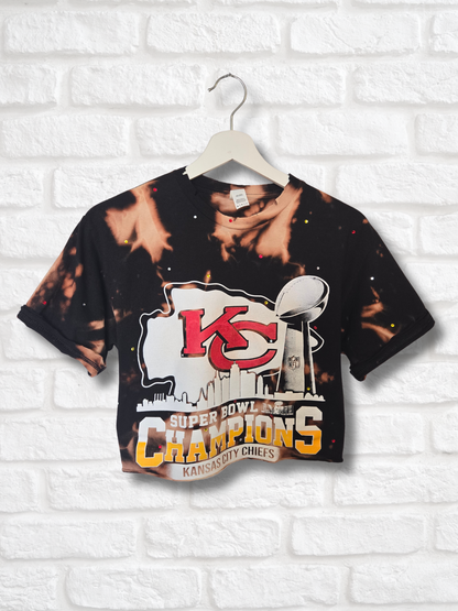 Kansas City Chiefs Crop Top- Medium