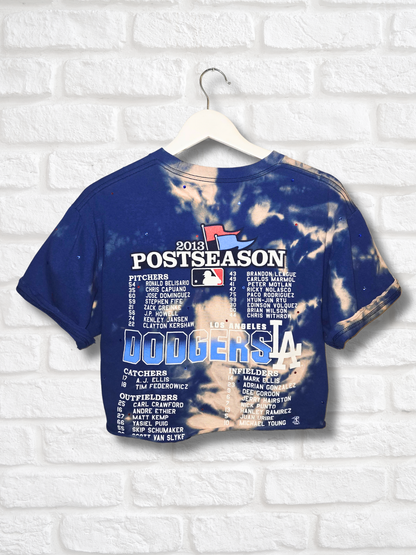 Los Angeles Dodgers Crop Top- Medium