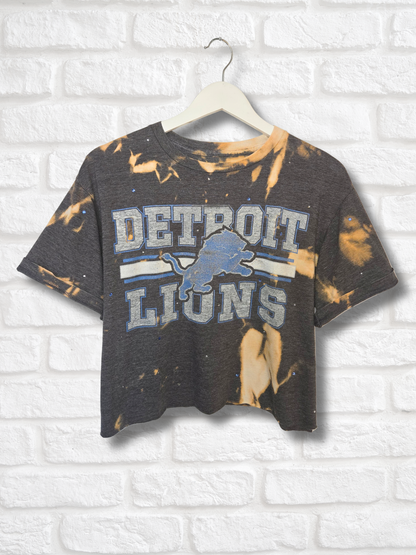 Detroit Lions Crop Top- Large