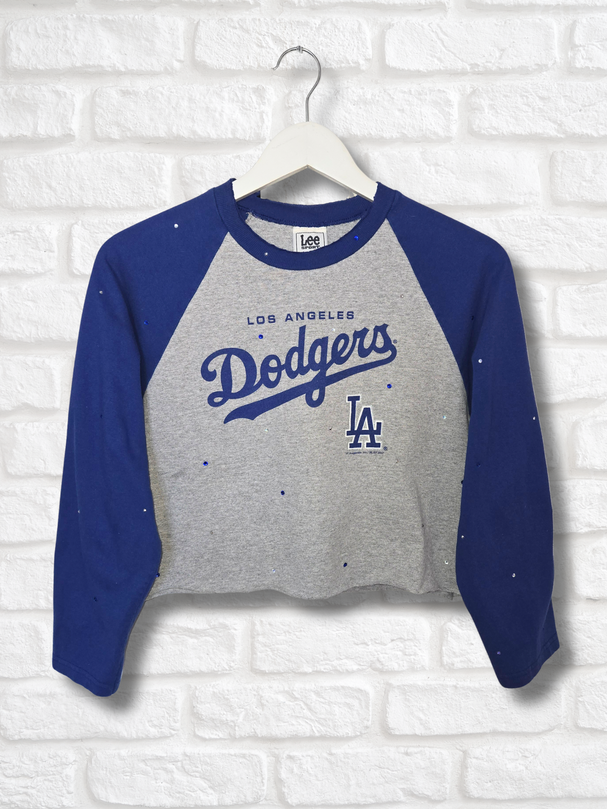 Los Angeles Dodgers Crop Top  -Small