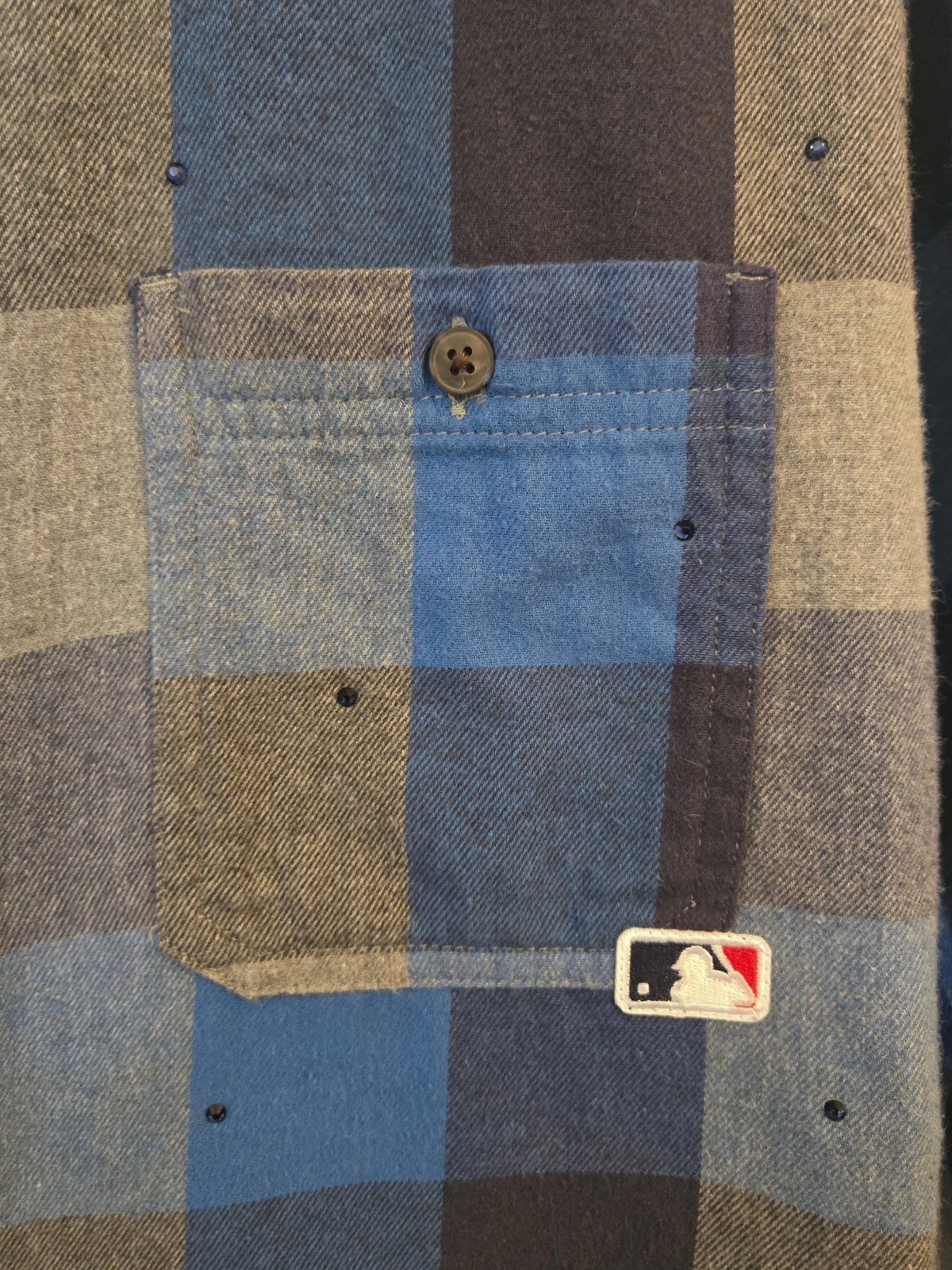 Tampa Bay Rays Rhinestone Crop Flannel - Large