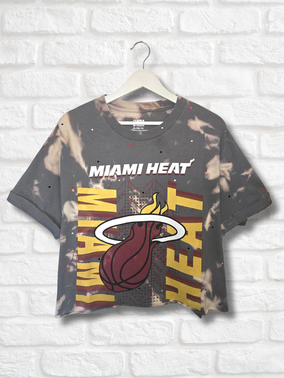 Miami Heat Crop Top- XL