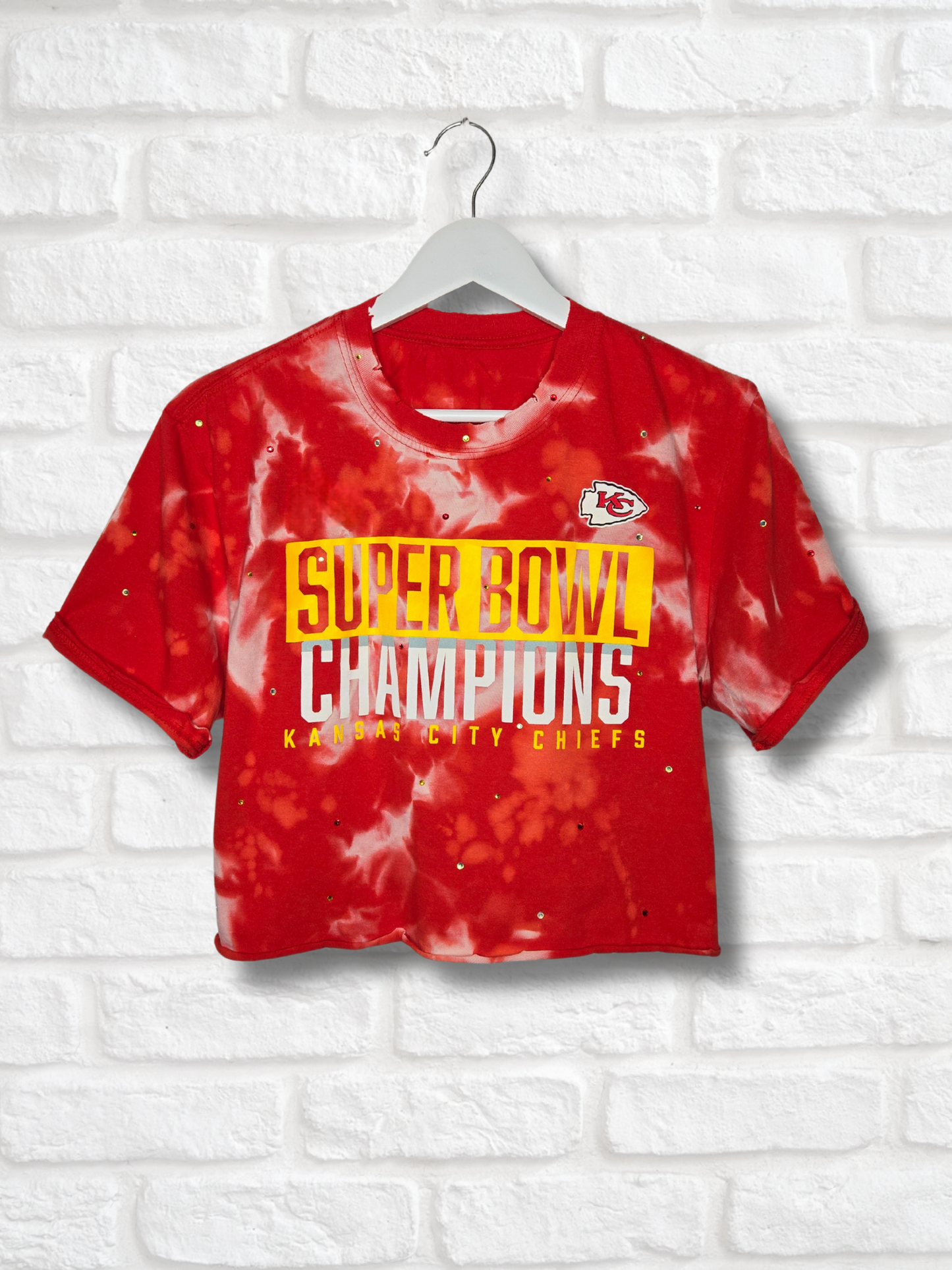 Kansas City Chiefs Crop Top- Medium
