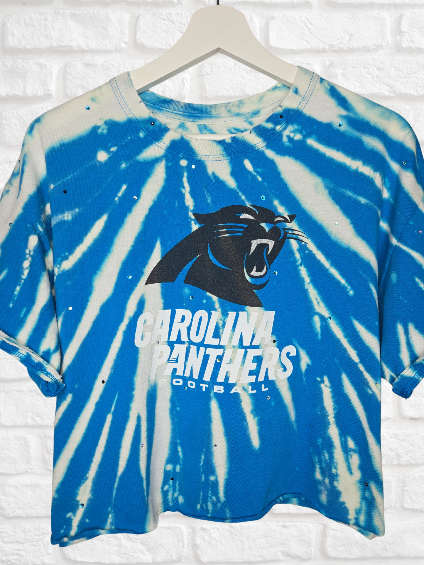 Carolina Panthers Crop Top