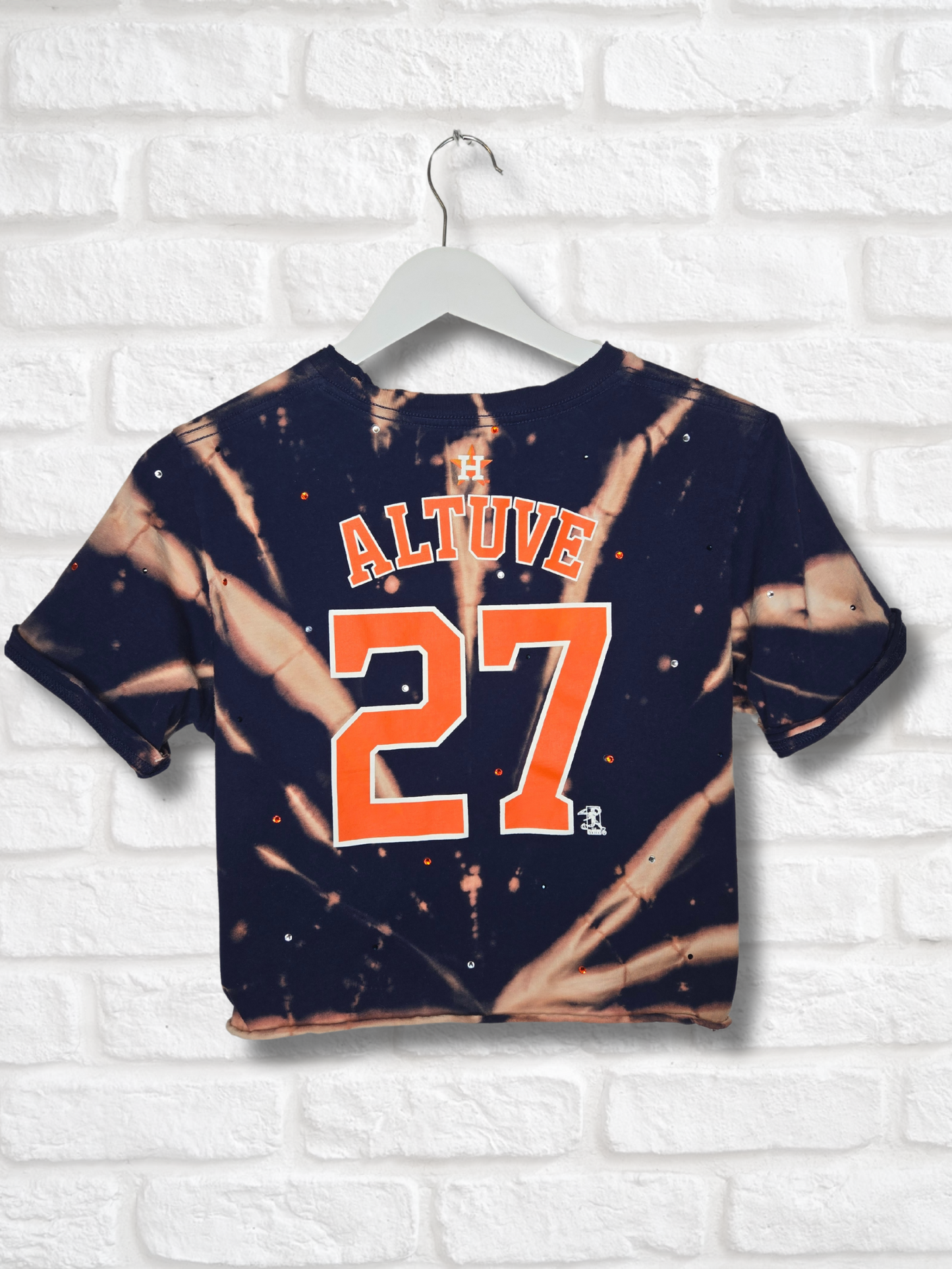 Houston Astros Crop Top- Small
